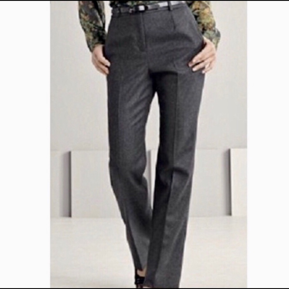Pendleton “BLACK” Virgin Wool High Waisted pants